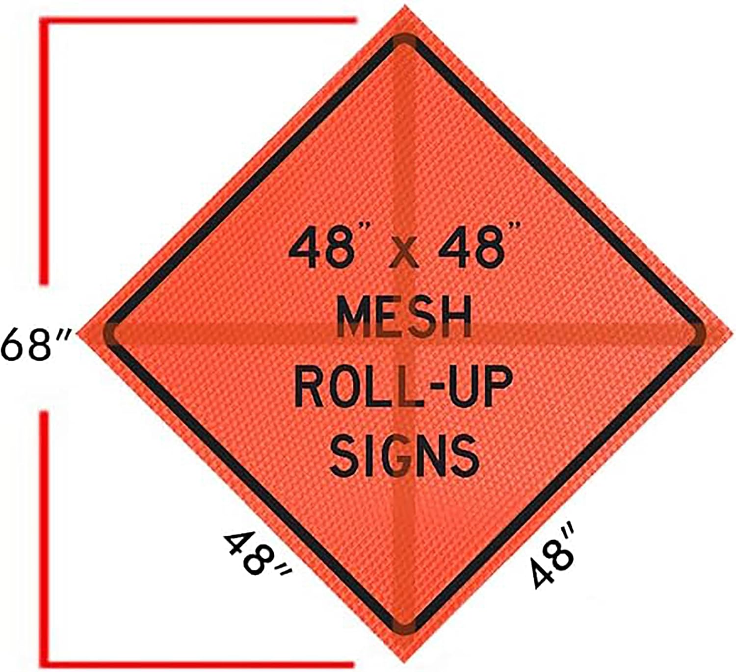 OrangeGear® Tree Work Ahead Roll Up Sign & Stand Kit - Safety Zone ...