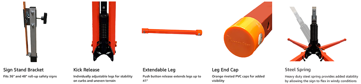 steel spring stand features